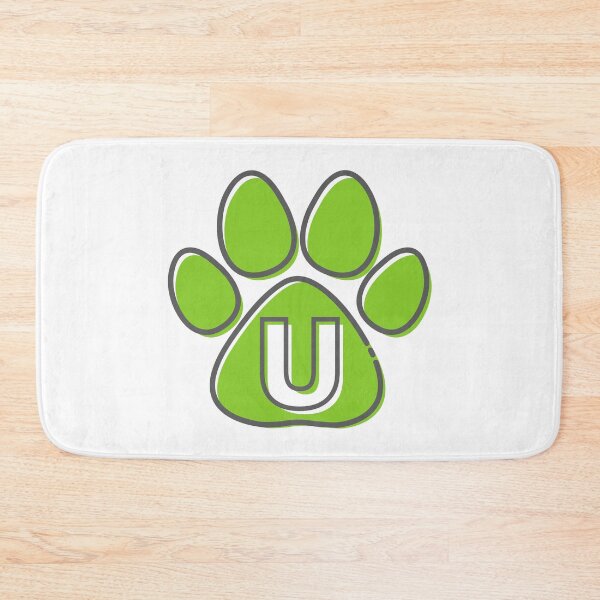 Item preview, Green Paw Monogram U designed and sold by Coffee Lifestyle.