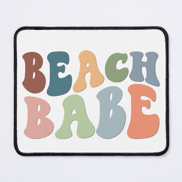 Item preview, Boho Beach Babe Tropical Beach Retro Bachelorette Party Favor and Gifts designed and sold by mysticblvd.