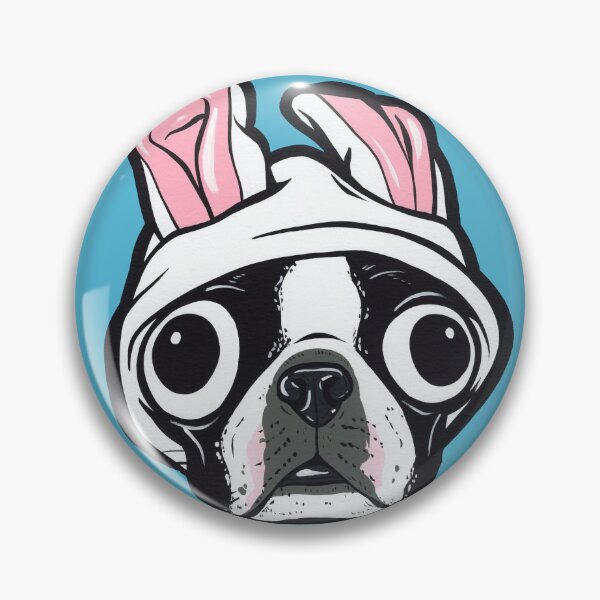 Item preview, Boston Terrier Bunny designed and sold by turddemon.
