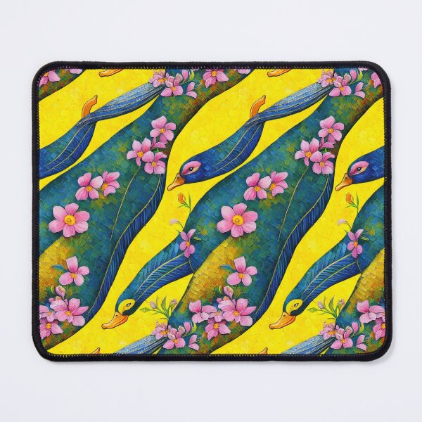 Item preview, Strange ducks swimming in yellow river designed and sold by YeKnot.