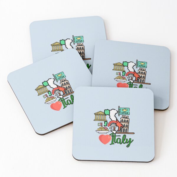 Item preview, Italy Symbols designed and sold by IdeasForFreedom.