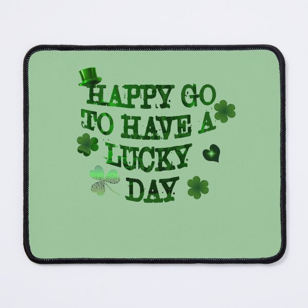 Item preview, Happy go/ to have a lucky day T shirt  designed and sold by GIRmade.