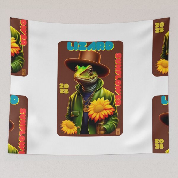 Item preview, LIZARD SUNFLOWER designed and sold by CSJ7.