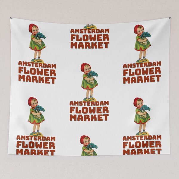 Item preview, Amsterdam flower market flowers style  designed and sold by Tropical Blood.