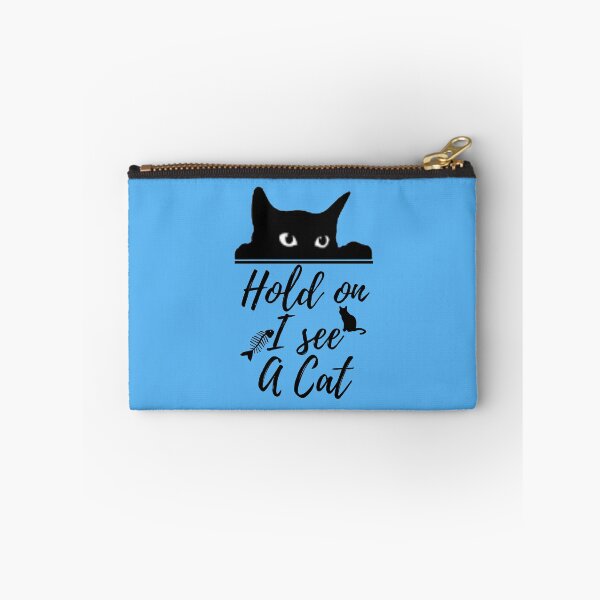 Item preview, Cat Lover Cat Mom Funny Hold On I See A Cat designed and sold by Binohshop.
