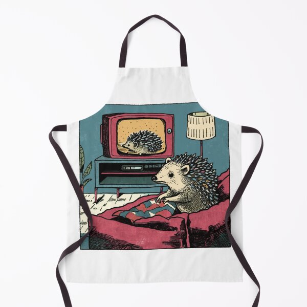 Item preview, The Television Hedgehog designed and sold by ReverieBoutique.