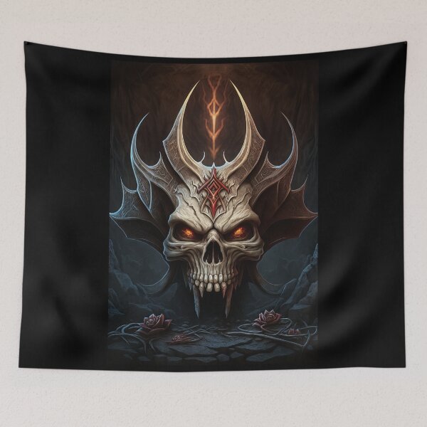 Item preview, Skull Art #732 designed and sold by SkullsClubhouse.