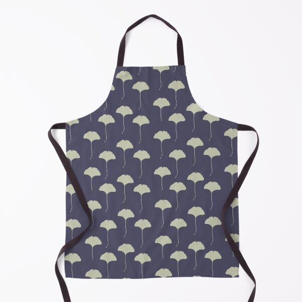 Artikelvorschau, Ginkgo-Blätter-Muster in Creme und Malve entworfen und verkauft von BirdsNatureArt.