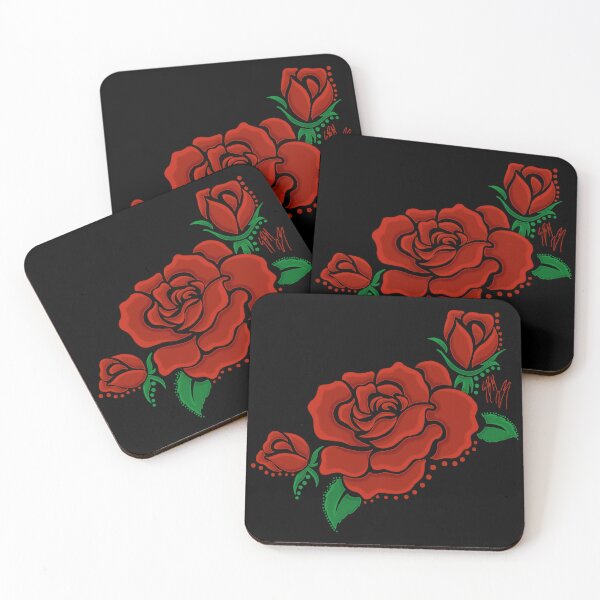 Item preview, Fair Roses Red designed and sold by OutcastTattoo01.