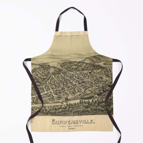 Item preview, Curwensville, Pennsylvania (1895) designed and sold by allhistory.