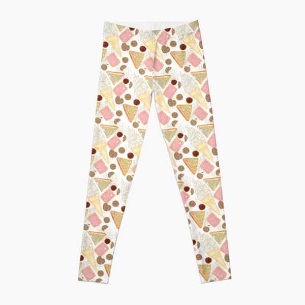 I Love You 100s and 1000s - White Leggings