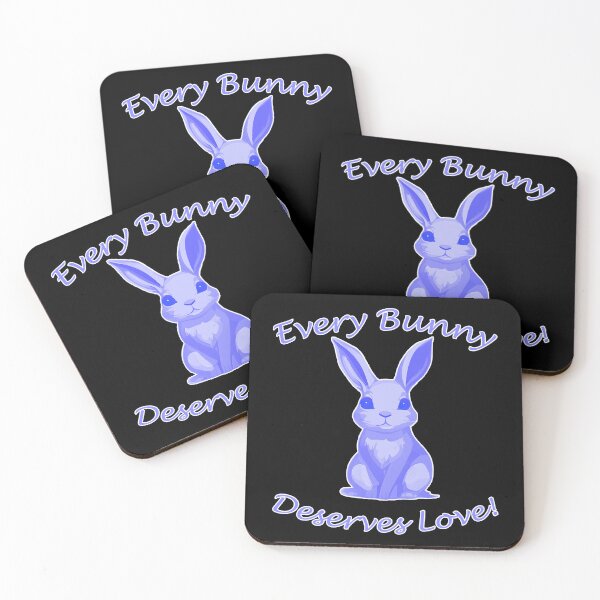 Item preview, Every Bunny Deserves Love - Blue designed and sold by LthrDaddyBear.