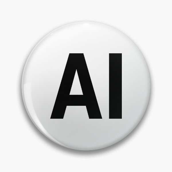 Item preview, AI - Artificial Intelligence (Black) designed and sold by STUDIO-72.