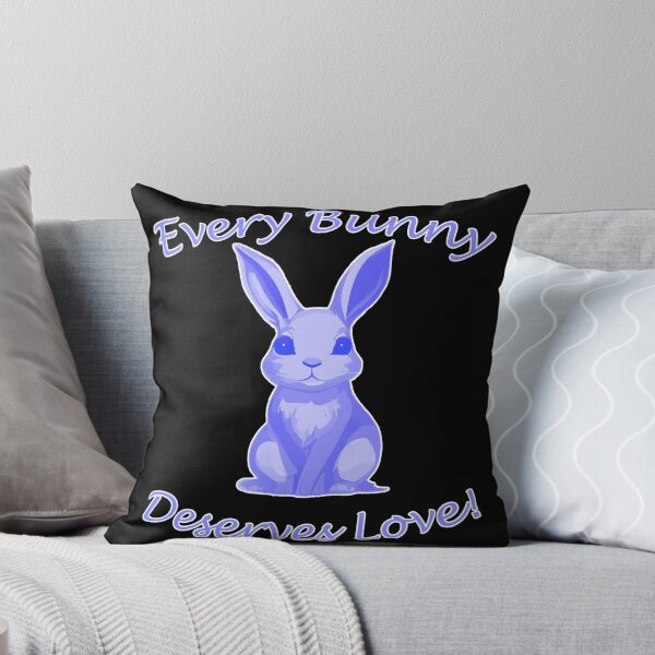 Item preview, Every Bunny Deserves Love - Blue designed and sold by LthrDaddyBear.