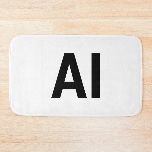 Item preview, AI - Artificial Intelligence (Black) designed and sold by STUDIO-72.