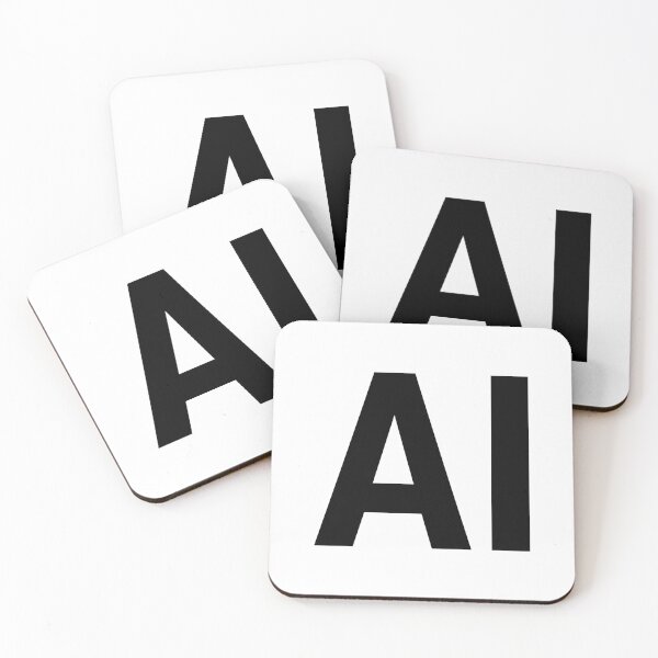 Item preview, AI - Artificial Intelligence (Black) designed and sold by STUDIO-72.