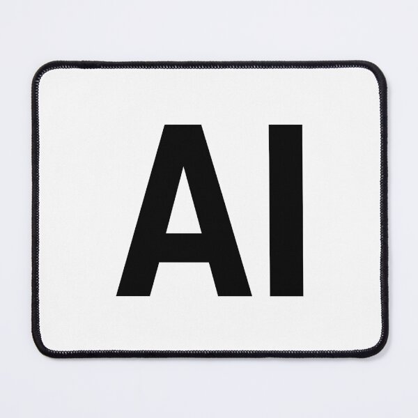 Item preview, AI - Artificial Intelligence (Black) designed and sold by STUDIO-72.