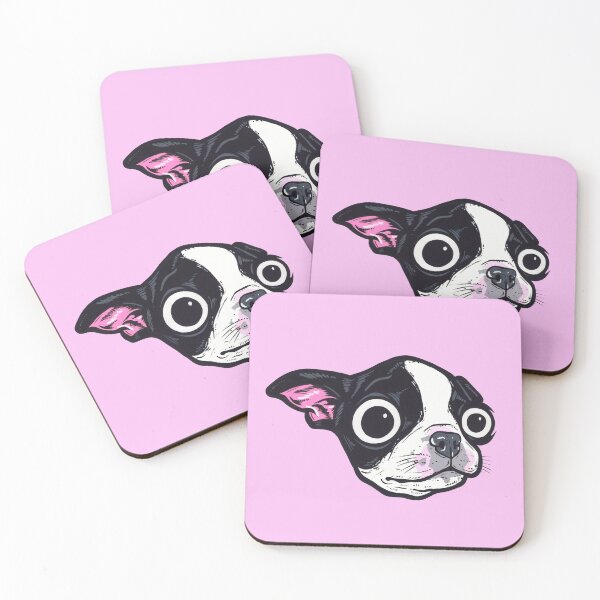 Item preview, Pink Boston Terrier designed and sold by turddemon.