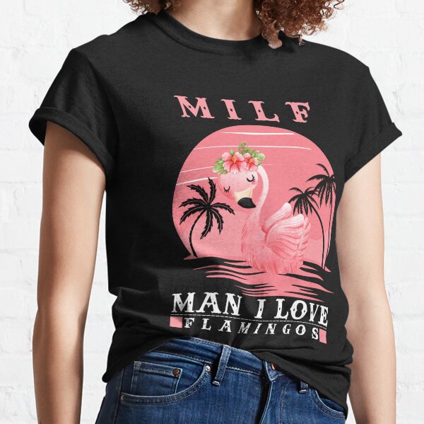 Flamingo Life® Real Men Wear Pink and Love Flamingos T-Shirt