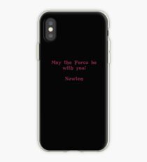 May Newton be with you iPhone Case