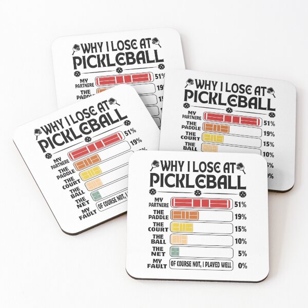 Item preview, Why I Lose At Pickleball Funny Pickleballer designed and sold by 1Designology1.