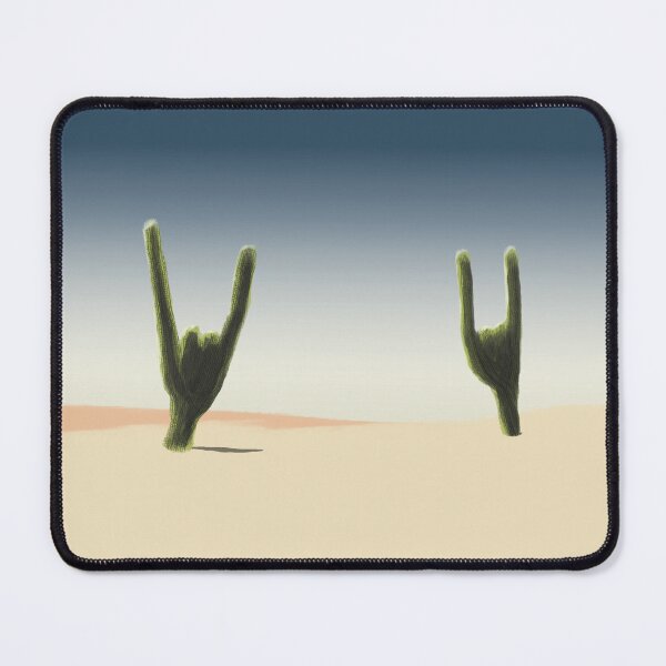 Item preview, Saguaro Cacti Throwing Horns designed and sold by Christine Layne.