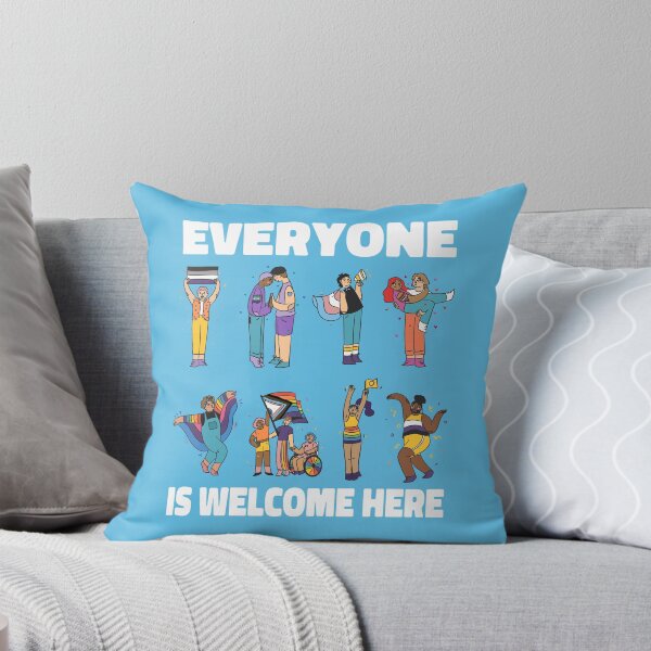Item preview, Everyone Is Welcome School Counselor Cartoon designed and sold by MrEddie10.