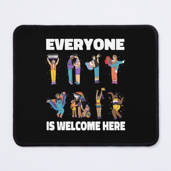 Item preview, Everyone Is Welcome School Counselor Cartoon designed and sold by MrEddie10.