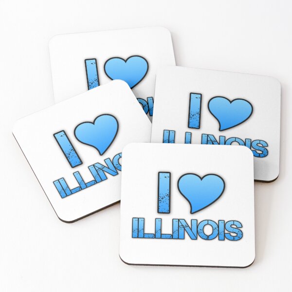Item preview, I Love Illinois - Skate Style designed and sold by ImgByLili.