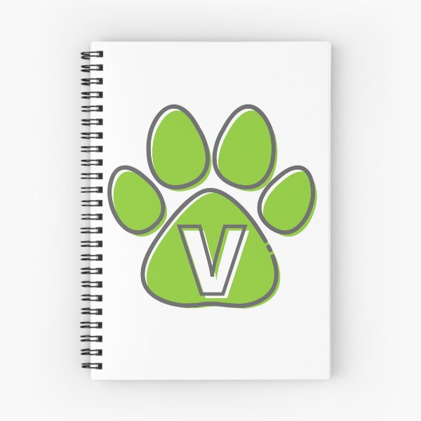Item preview, Green Paw Monogram V designed and sold by Coffee Lifestyle.