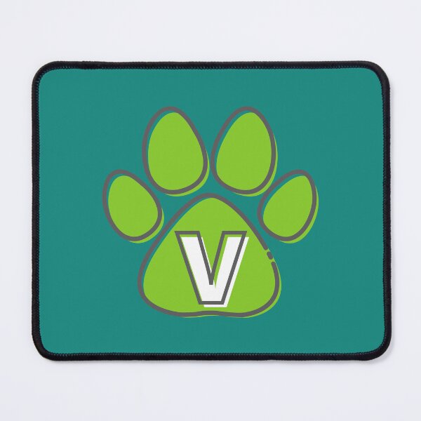 Item preview, Green Paw Monogram V designed and sold by Coffee Lifestyle.