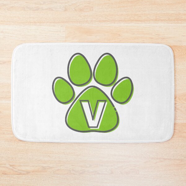 Item preview, Green Paw Monogram V designed and sold by Coffee Lifestyle.