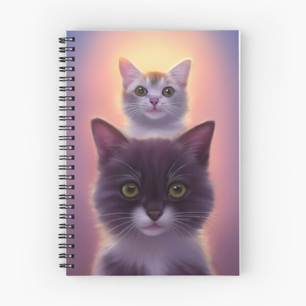 Item preview, Cute Kitty Cat Painting - Studio Portrait designed and sold by gabpod.