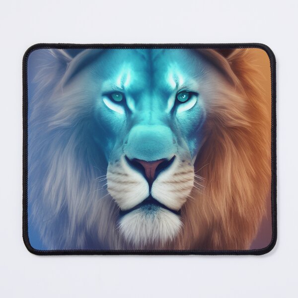 Item preview, surreal portrait of a lion designed and sold by Bernd Friese.