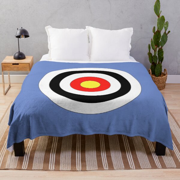 Item preview, 1960s 5 ring Retro Archery target mod roundel designed and sold by ModSupporters.
