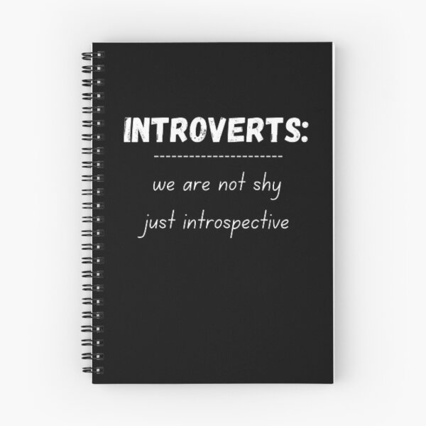 Item preview, Introverts: we are not shy just introspective, for an introvert, designed and sold by TeePassion.