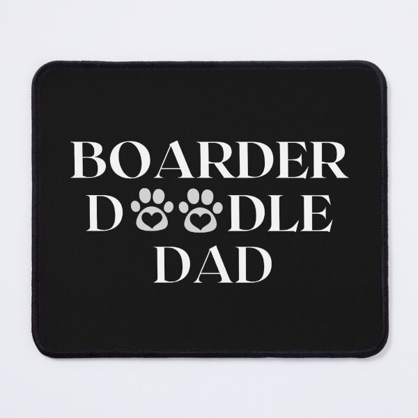 Item preview, Boarder Doodle Dad designed and sold by Lilaclown.