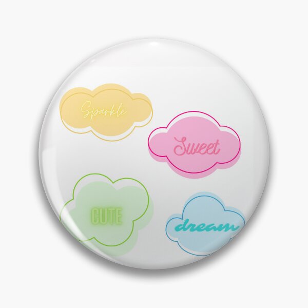 Item preview, Cute clouds wth cute words designed and sold by ewaedb.