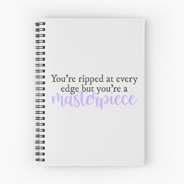 Item preview, You're ripped at every edge but you're a masterpiece Halsey lyrics designed and sold by percqbeths.