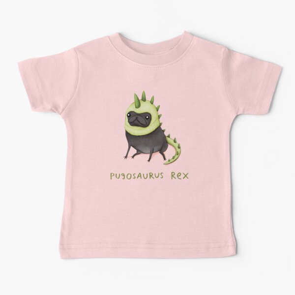 Pugosaurus Rex Baby T-Shirt