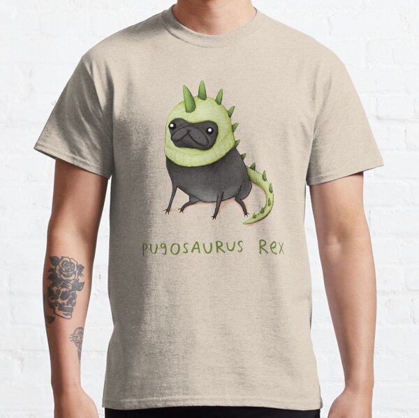 Pugosaurus Rex Classic T-Shirt