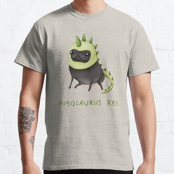 Item preview, Pugosaurus Rex designed and sold by Sophie Corrigan.