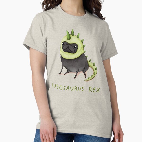 Item preview, Pugosaurus Rex designed and sold by SophieCorrigan.