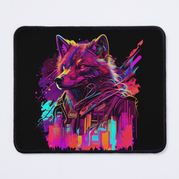 Item preview, Cool wolf in the city designed and sold by AC-625.