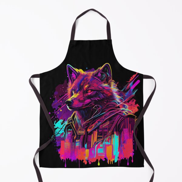 Item preview, Cool wolf in the city designed and sold by AC-625.