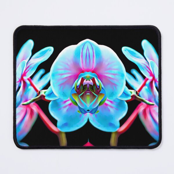 Item preview, Abstract Orchid Contrast Black designed and sold by MIKAFXSTORE.