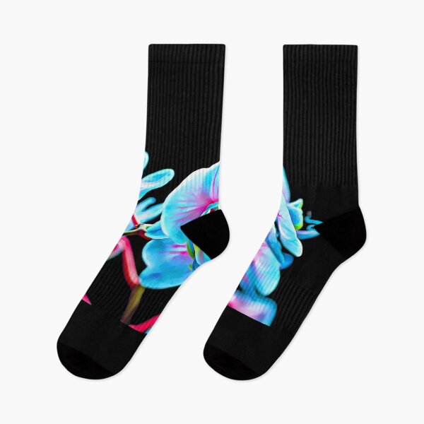 Item preview, Abstract Orchid Contrast Black designed and sold by MIKAFXSTORE.