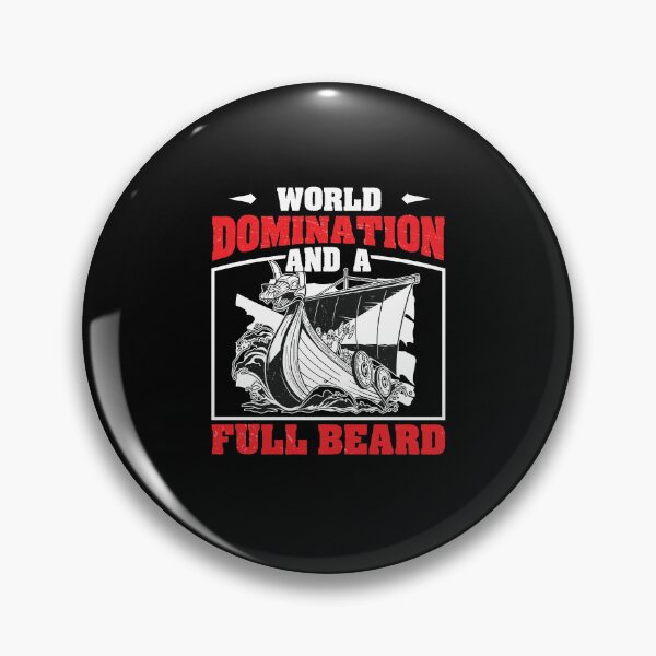 Item preview, Viking World Domination And A Full Beard Jomsviking designed and sold by StrongShirts.