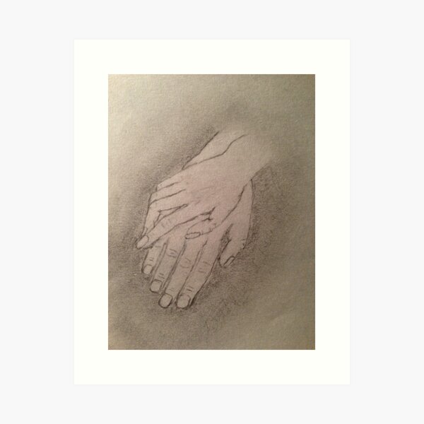 The Touch Art Print