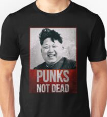 Kim Jong Un - Punks nicht tot - lustig Slim Fit T-Shirt